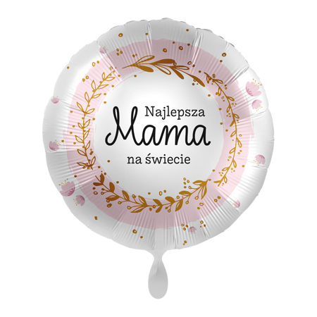 Balon foliowy 18" Najlepsza Mama - Best Mom forever