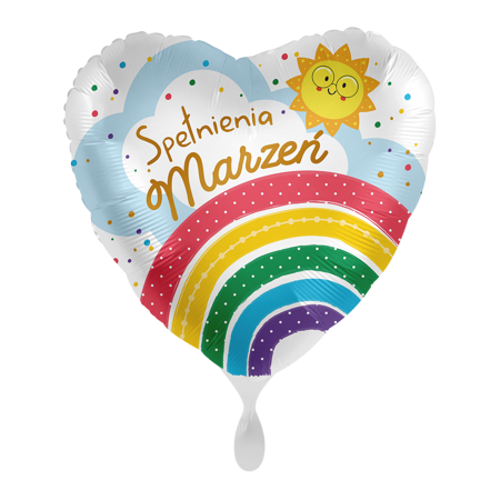 Balon foliowy 18" Rainbow Dream - Spełnienia marzeń