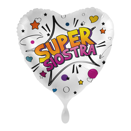 Balon foliowy 18" Super Siostra - Super Sister