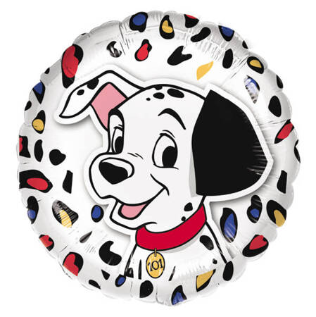 Balon foliowy 18 cali/43 cm 101 Dalmatian