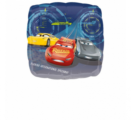 Balon foliowy 18 cali/43 cm Cars 3 "Lightning McQueen"