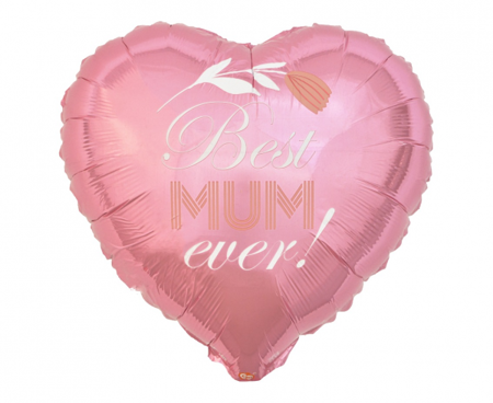 Balon foliowy Best Mum Ever, 18"