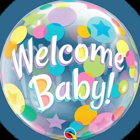 Balon foliowy Bubbles "Welcome Home"