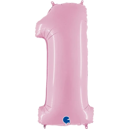 Balon foliowy Grabo Pastel Pink 1 - 26"/66cm