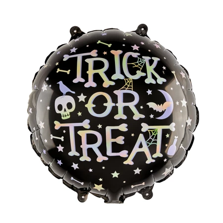 Balon foliowy Trick or treat Halloween 45cm