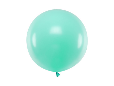 Balon okrągły 60cm, Pastel Light Mint