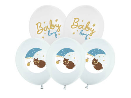 Balony 30 cm, Baby boy, mix