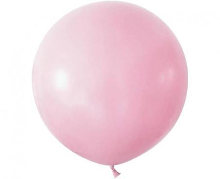 Balony Beauty&Charm, makaronowe, bladoróżowe 24"/ 2 szt.