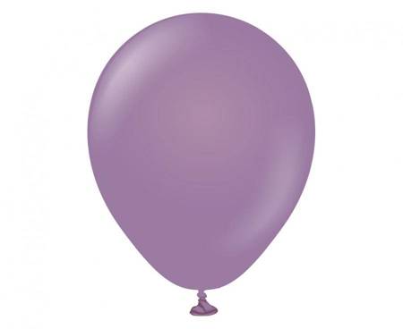 Balony Beauty&Charm, makaronowe lawendowe 5"/ 20 szt.