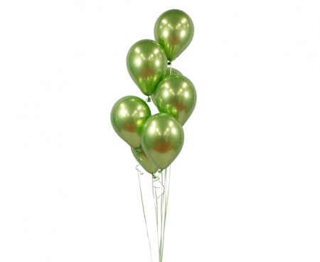 Balony Beauty&Charm, platynowe oliwkowe 12"/ 7 szt.