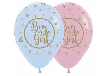 Balony Boy or Girl -  25 szt