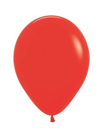 Balony Fashion Red 10", 100 szt