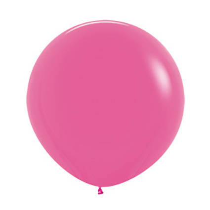 Balony Fuchsia  24", 1szt