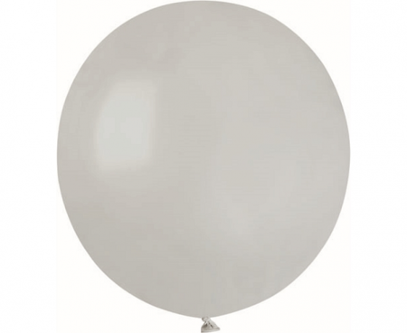 Balony G150 pastel 19" - szare 70/ 1 szt 