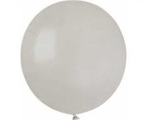 Balony G150 pastel 19" - szare 70/ 50 szt.