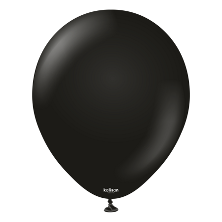 Balony Kalisan 12 " Black 100 szt