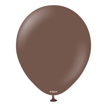 Balony Kalisan 18" Chocolate Brown-1 szt