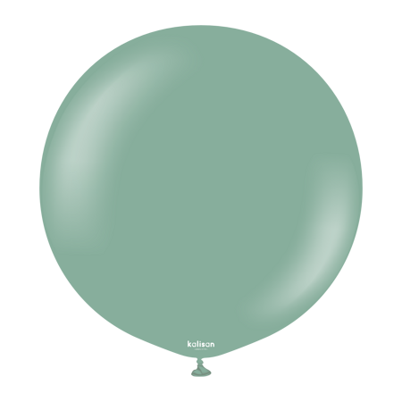 Balony Kalisan 18" Retro Sage- 1 szt