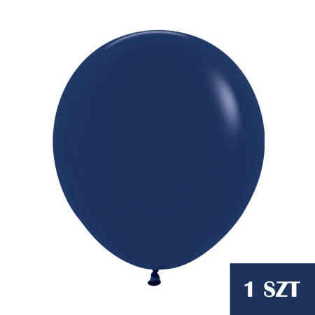 Balony Navy Blue 18". 1 szt