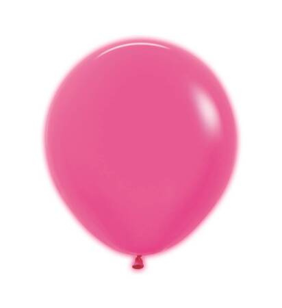 Balony Neon Fuchsia 18", 1 szt