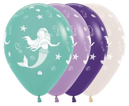 Balony Sempertex Mermaid - Assortment  12",25 szt