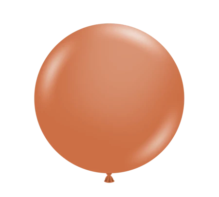 Balony Tuftex Burnt Orang 24", 1 szt