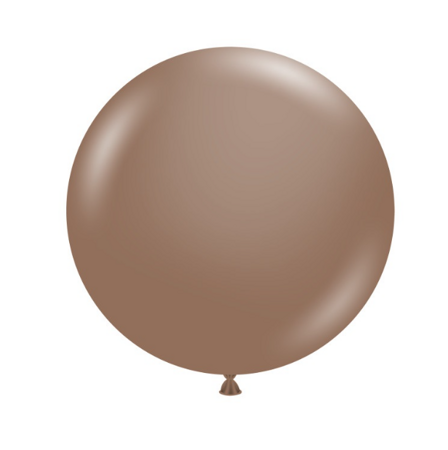 Balony Tuftex Cocoa 17", 50 szt