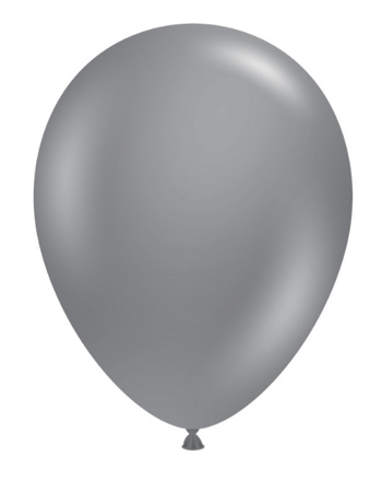 Balony Tuftex Gray Smoke 11", 100 szt