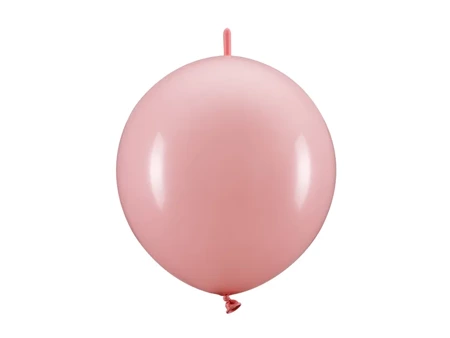 Balony z łącznikiem, 33 cm, jasny różowy