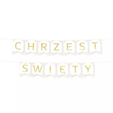 Banner Chrzest Święty 160 cm 