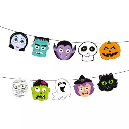 Girlanda Halloween Monsters 