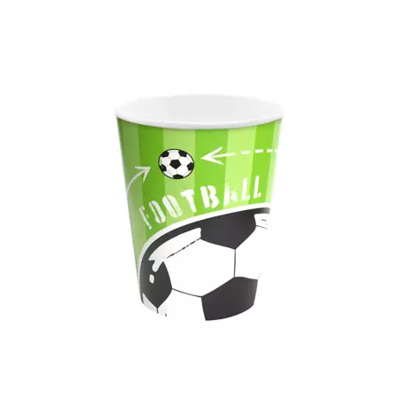 Kubek Football 220ml 6szt.