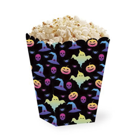 Pudełka na popcorn Halloween 5szt