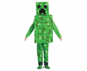 Strój Creeper Fancy - Minecraft (licencja), rozm. M (7-8 lat)